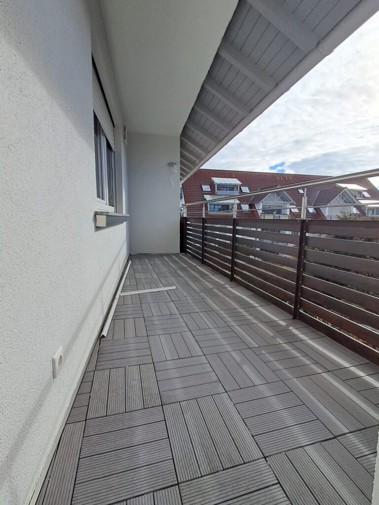 Wohnung in Langenau - Balkon