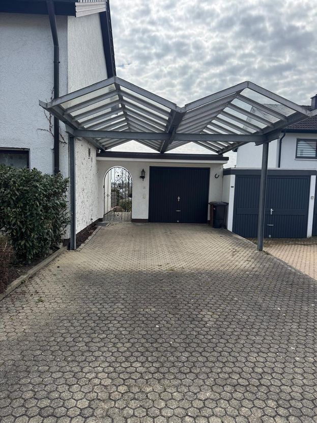 Doppelhaus in Senden Garage und Carport