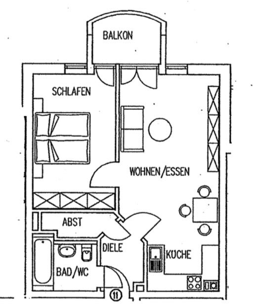 Grundriss MIEtwohnung Nersingen