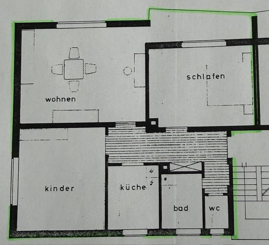 Wohnung in Langenau - Grundriss